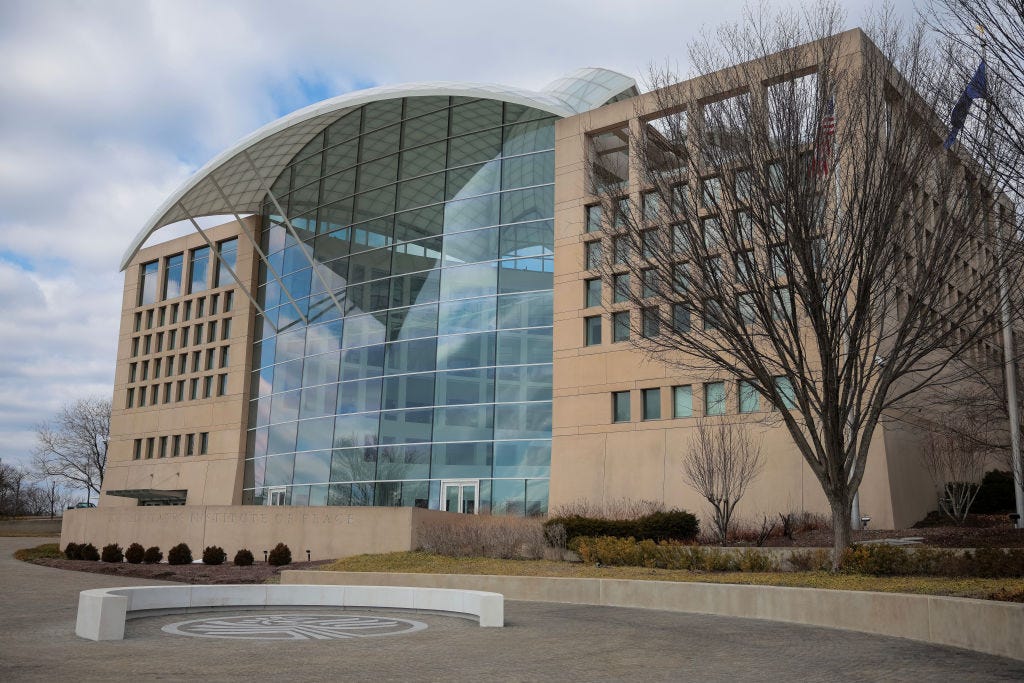 Unwinding Government's 'U.S. Institute of Peace' Unlikely to Undermine Peace